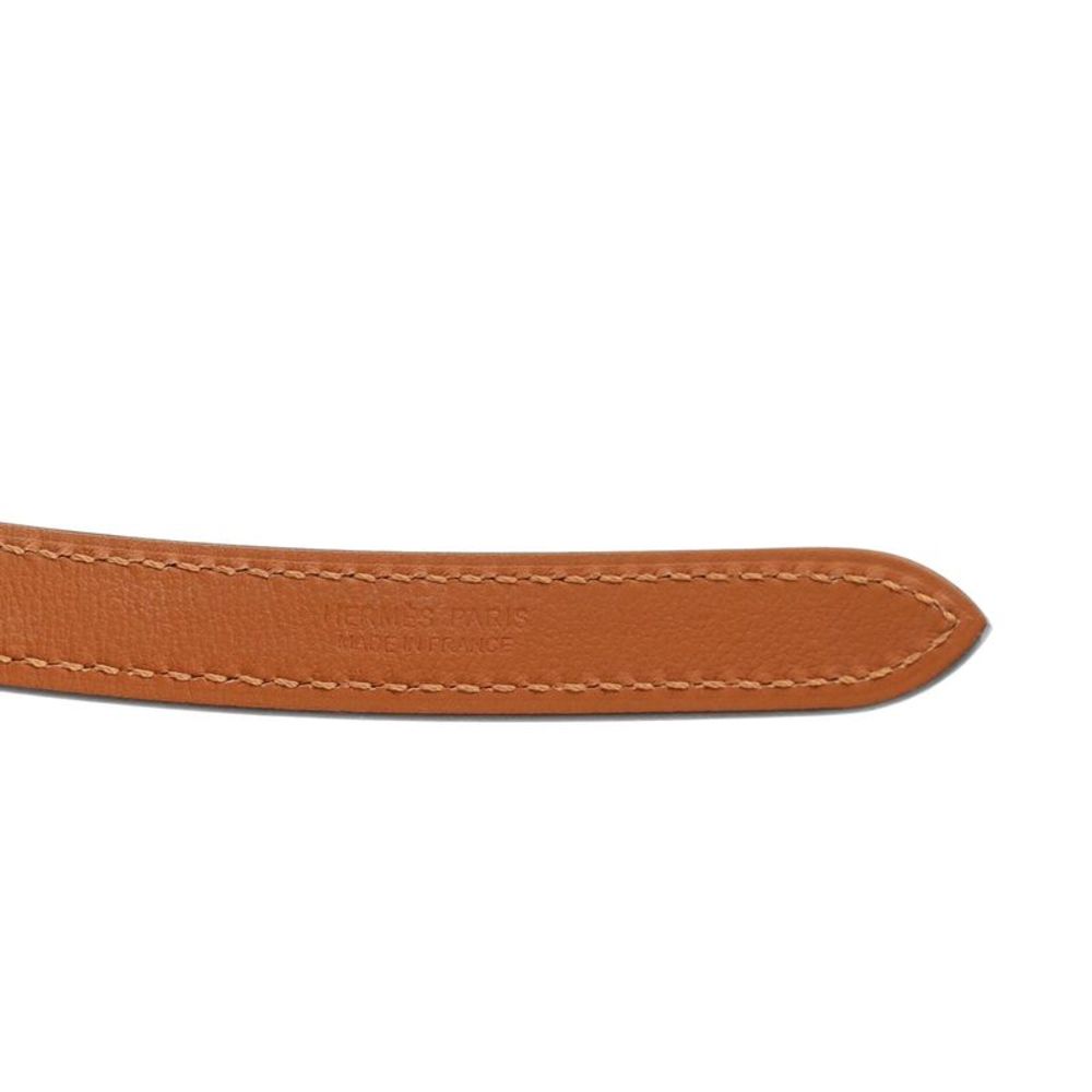 Hermes Pop H Belt Leather Thin 80 Black - Picture 3 of 3